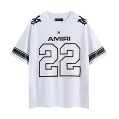 AMIRI Athletic Luxury Street‑wear Graphic T‑Shirt