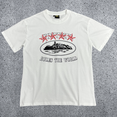 Corteiz Rules The World T-Shirt White