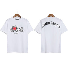 Palm Angels Heart Teddy Bear Tee