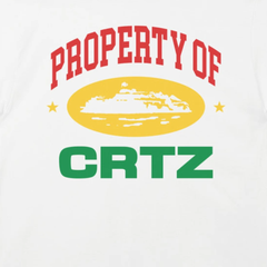 Corteiz Property Of Crtz Carni T-shirt White