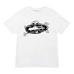 Corteiz Skull Island T-shirt White