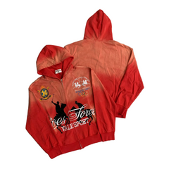 Vale Forever Red Graphic Hoodie