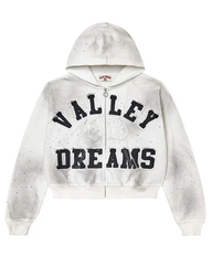 Vale Forever Chenille Zip Hoodie