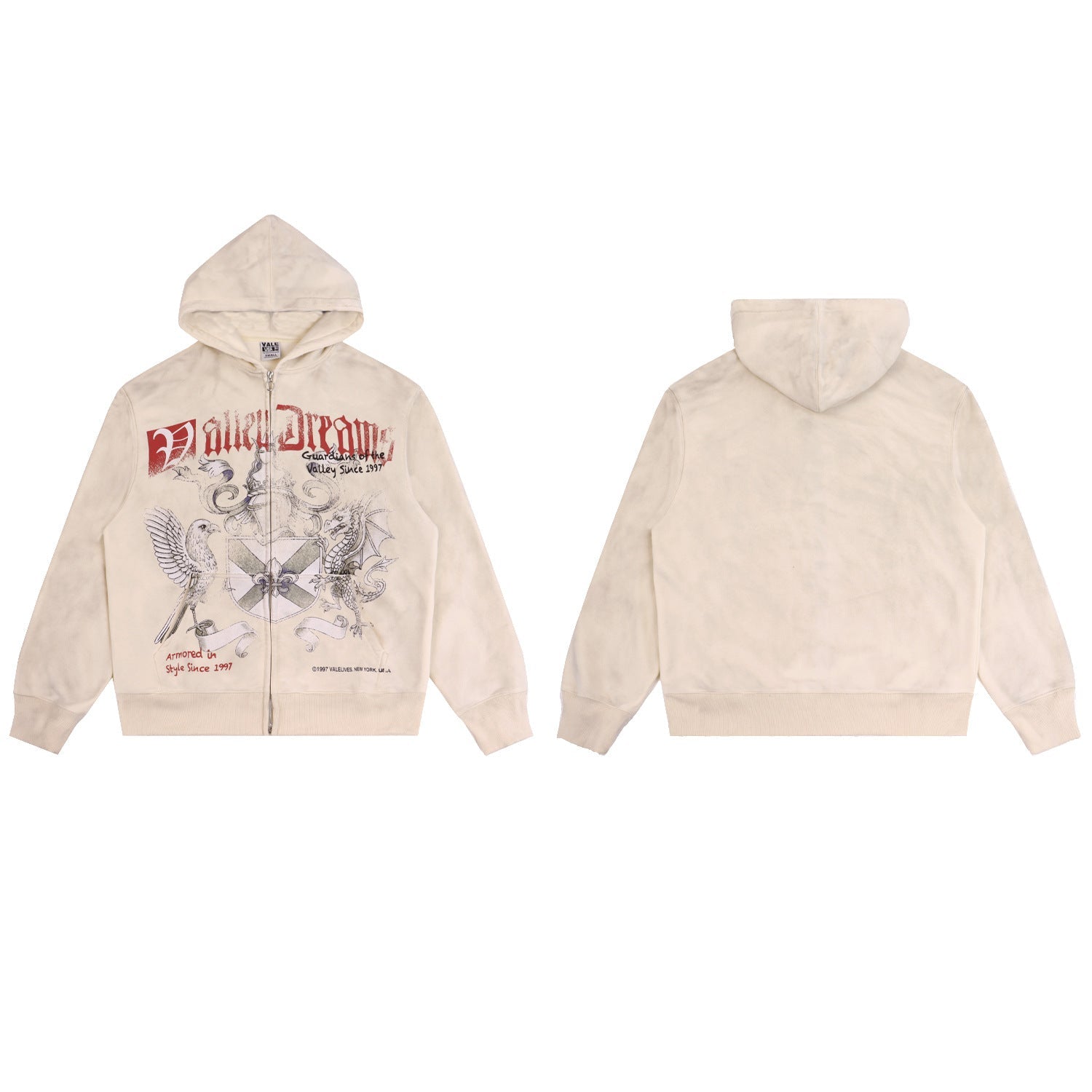 Vale Forever Gothic Crest Hoodie