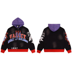 Vale Forever Army of Dreams Color Block Zip Hoodie