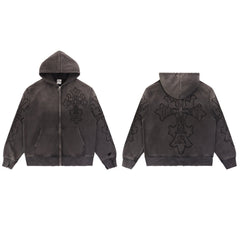 Vale Forever Cross Zip Hoodie