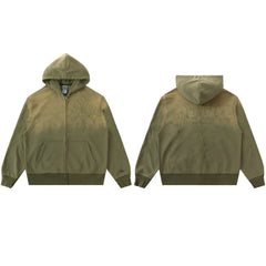 Vale Forever Olive Cross Hoodie