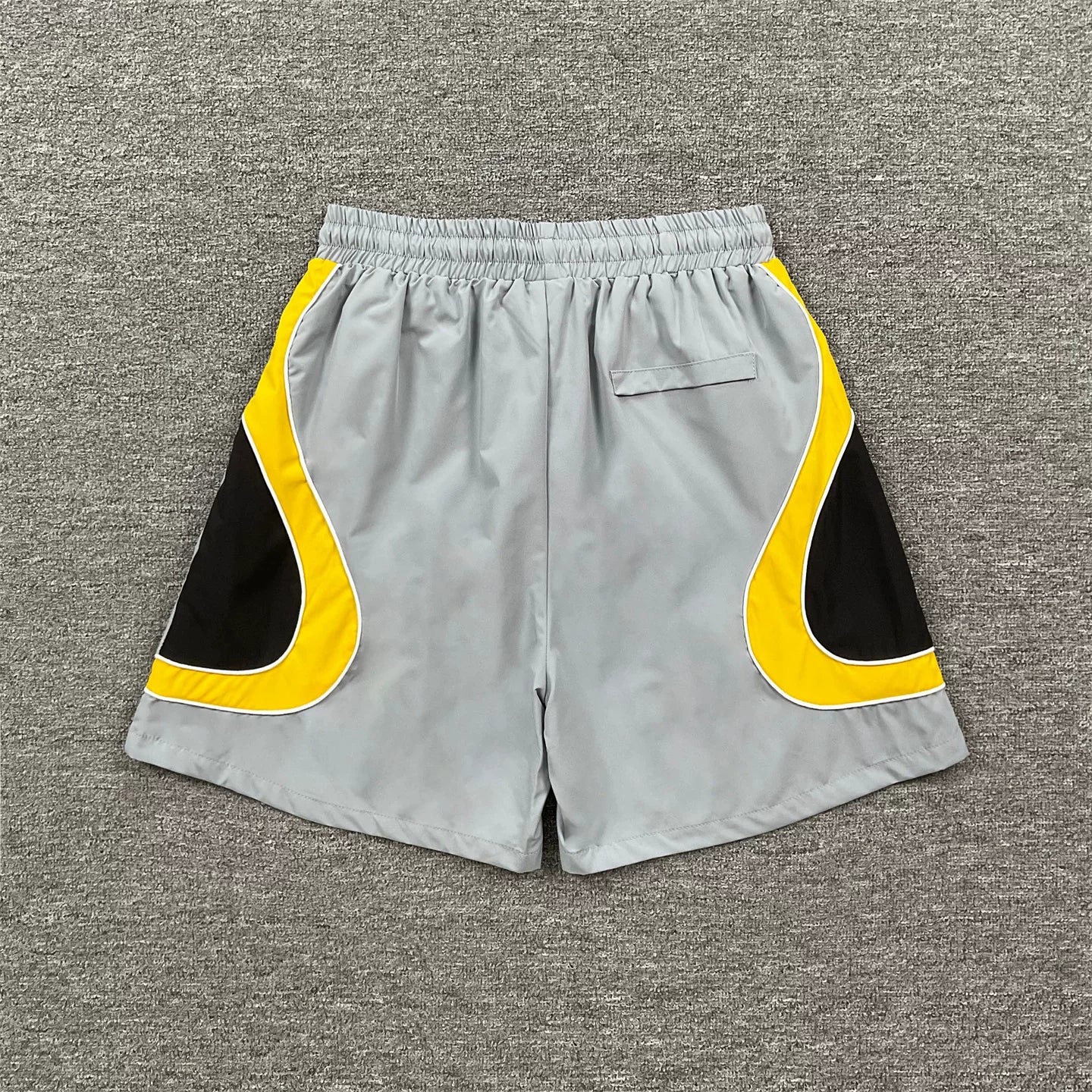 Corteiz Embroidered LOGO Color Contrast Splicing Sports Shorts for Men and Women, Loose Speed Drying Pentagram Pants, Summer Casual Pants
