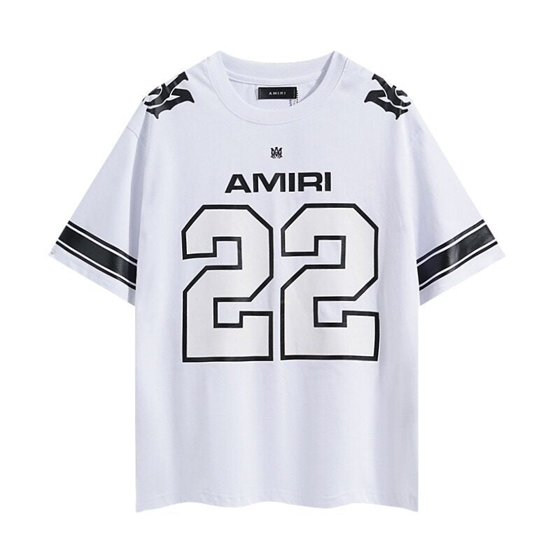 AMIRI Athletic Luxury Street‑wear Graphic T‑Shirt