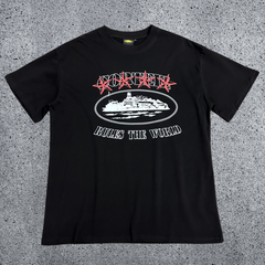 Corteiz Rules The World T-Shirt  Black