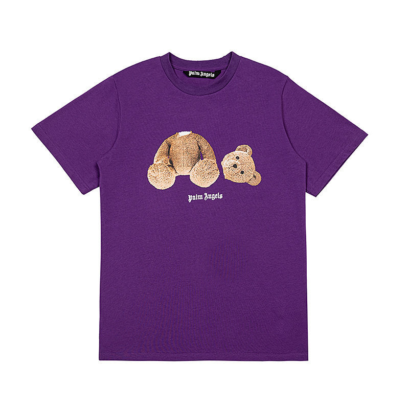Palm Angels Light Blue Teddy Bear Tee