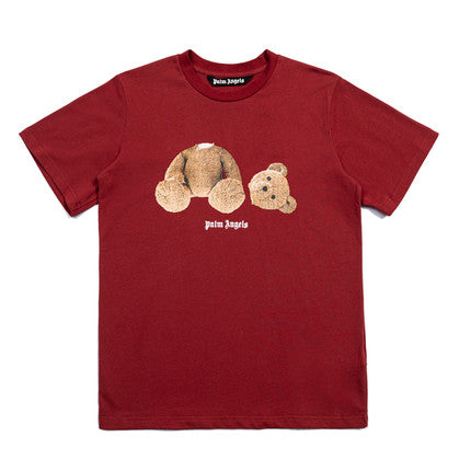 Palm Angels Light Blue Teddy Bear Tee
