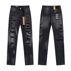 Ksubi Heavily Ripped Grunge Streetwear Straight Jeans