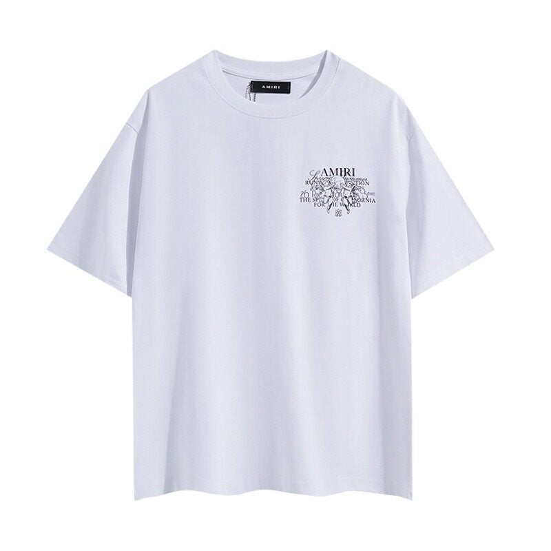 AMIRI White Vintage Graphic Tee