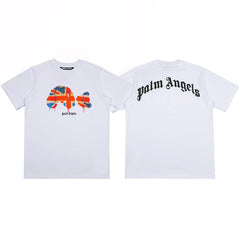 Palm Angels Black Flag Teddy Bear Tee