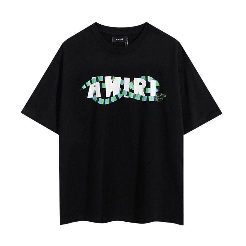 AMIRI Black Snake Graphic Tee