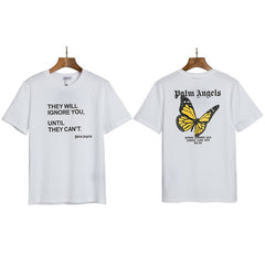Palm Angels Butterfly Graphic Oversized Tee