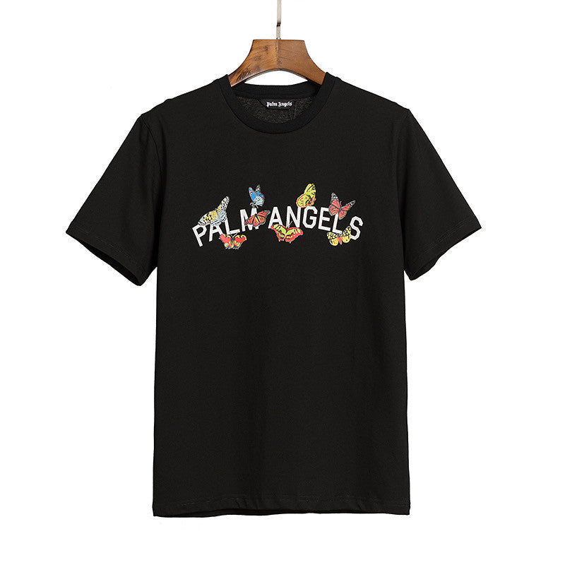 Palm Angels Butterfly Logo Oversized Tee