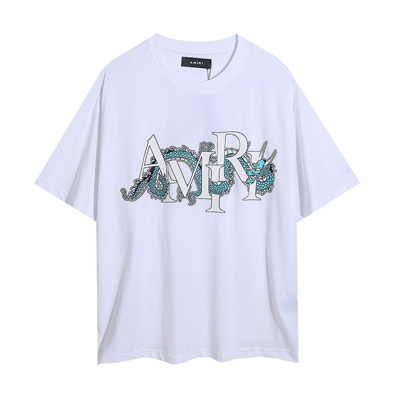 AMIRI White Dragon Graphic Tee