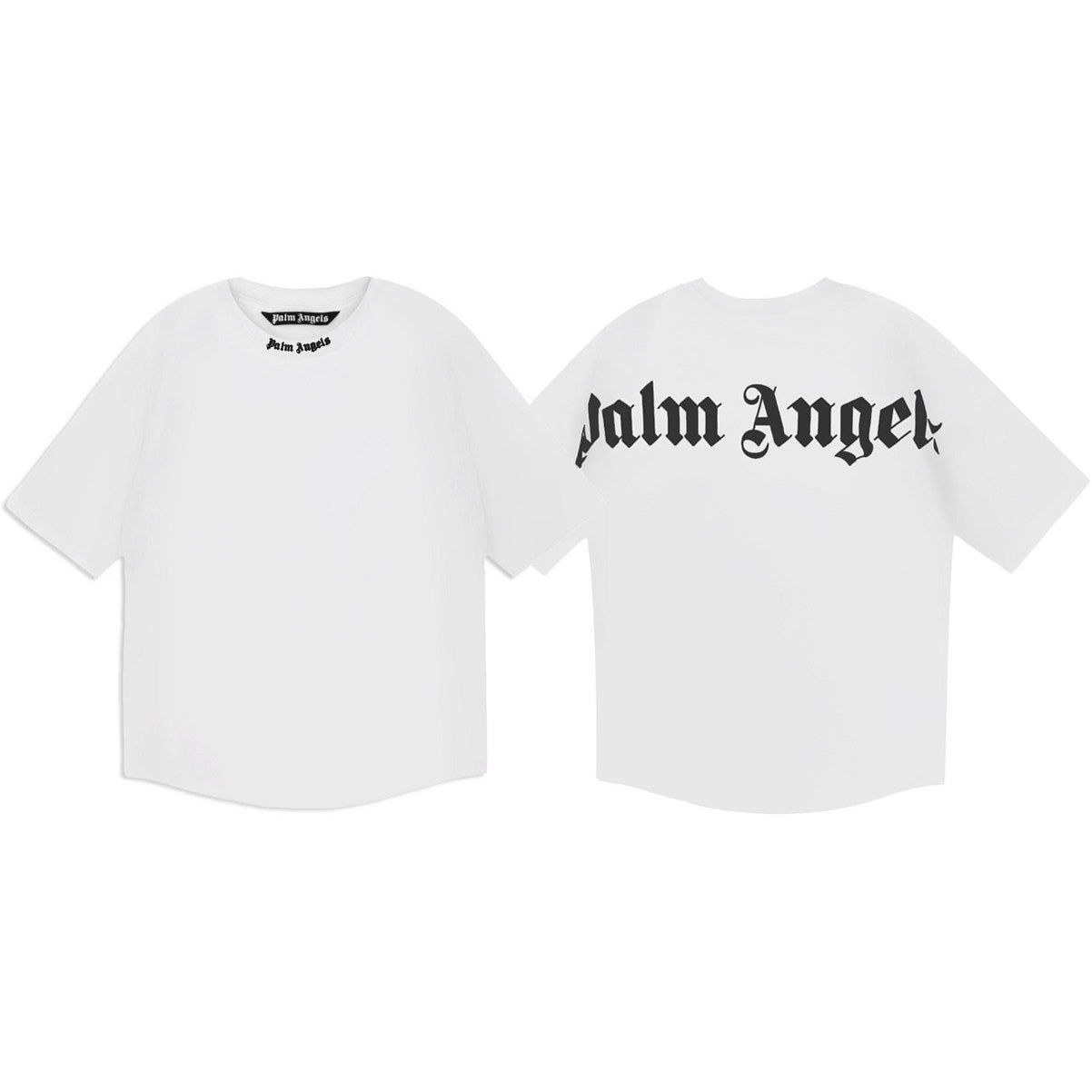 Palm Angels Arched Logo Oversized Tee