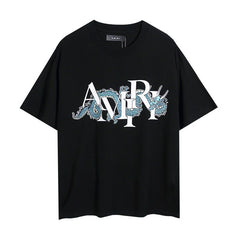 AMIRI Black Dragon Graphic Tee