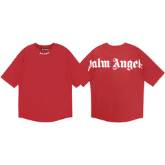 Palm Angels Arched Logo Oversized Tee
