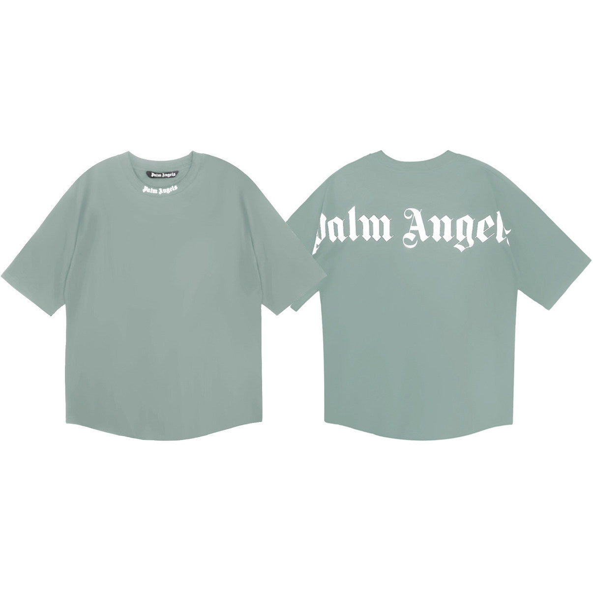 Palm Angels Arched Logo Oversized Tee
