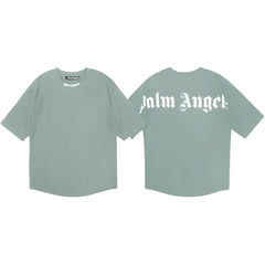 Palm Angels Arched Logo Oversized Tee