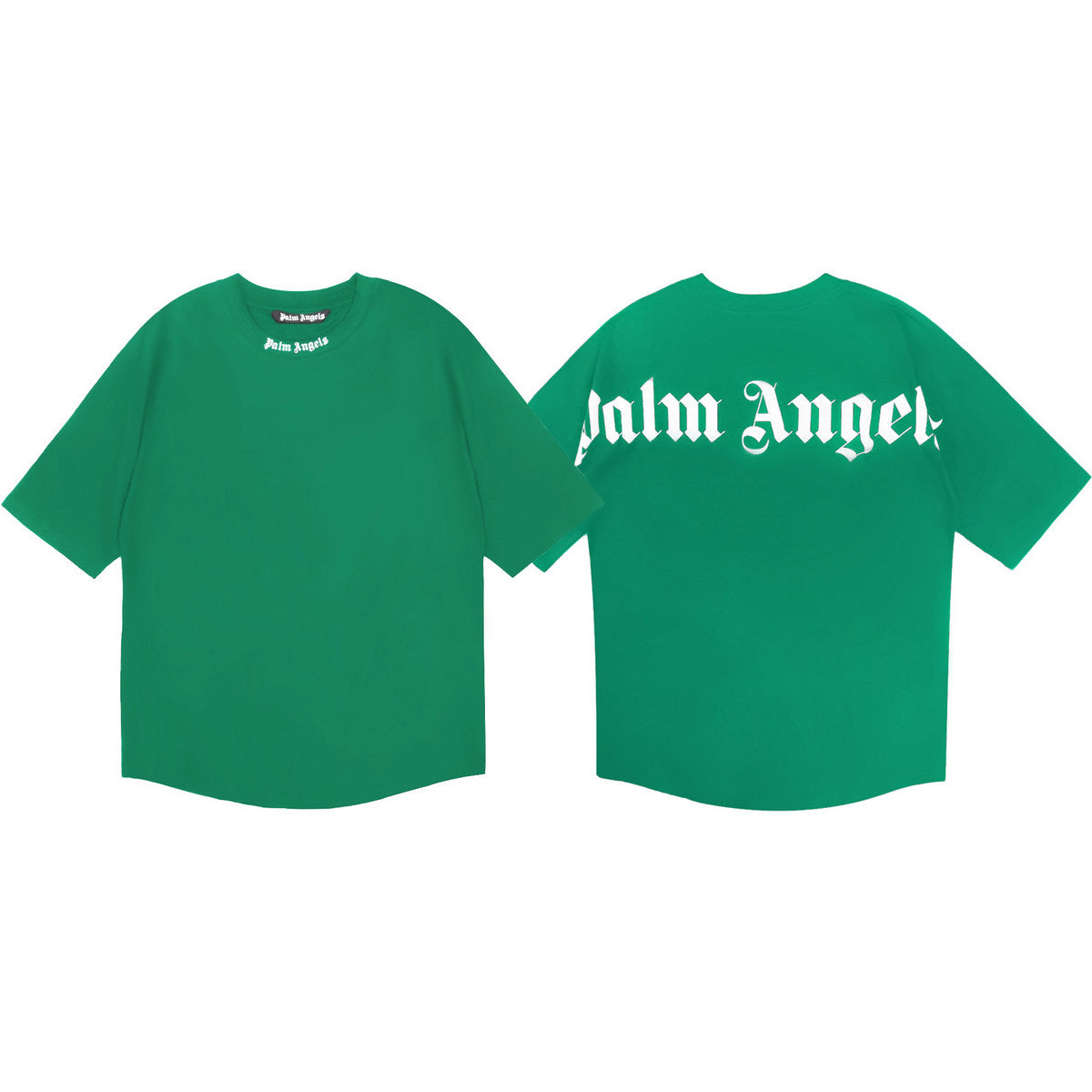 Palm Angels Arched Logo Oversized Tee