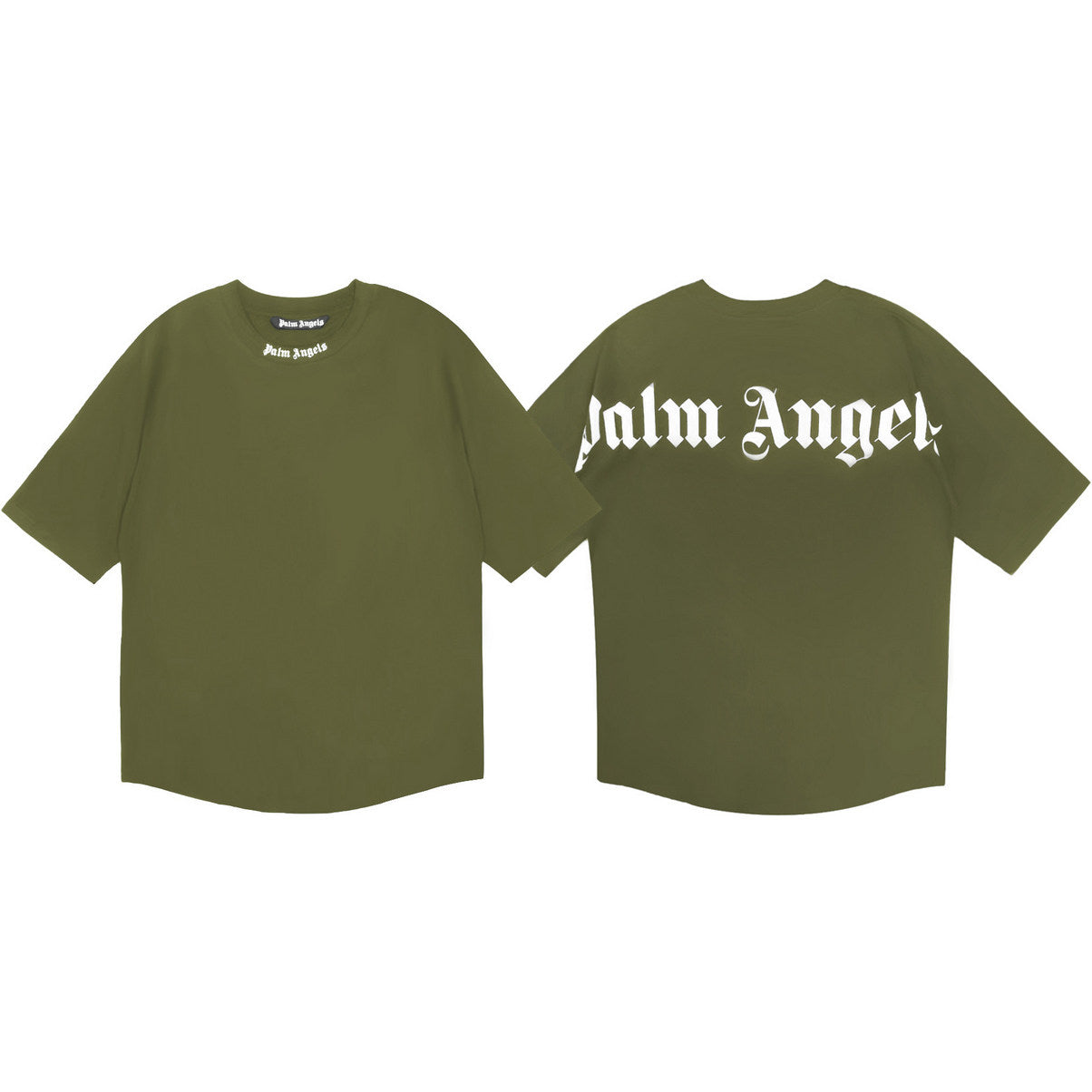 Palm Angels Arched Logo Oversized Tee