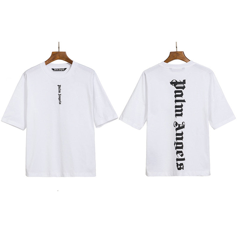 Palm Angels Vertical Logo Oversized Tee
