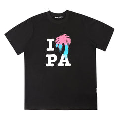 Palm Angels Dripping Palm Tree Graphic Tee