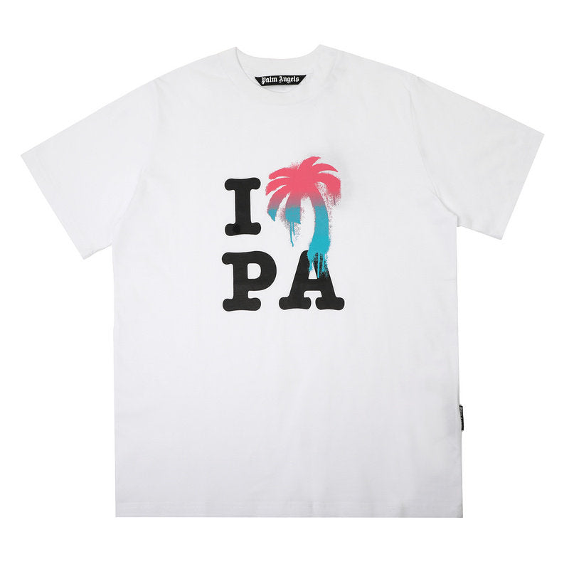 Palm Angels Dripping Palm Tree Graphic Tee
