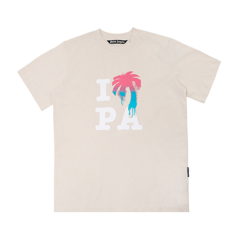 Palm Angels Dripping Palm Tree Graphic Tee