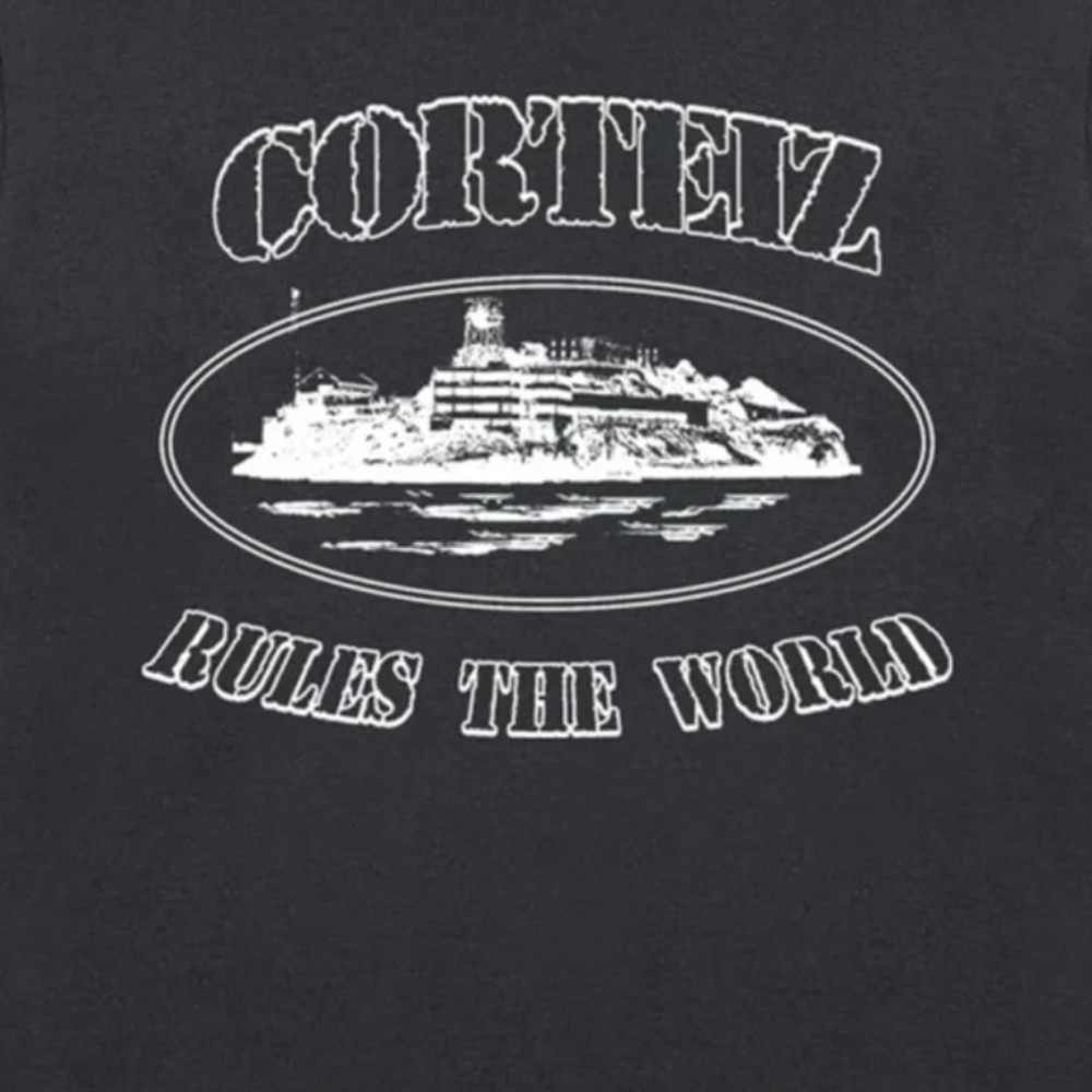 Corteiz OG Alcatraz T-Shirt Black