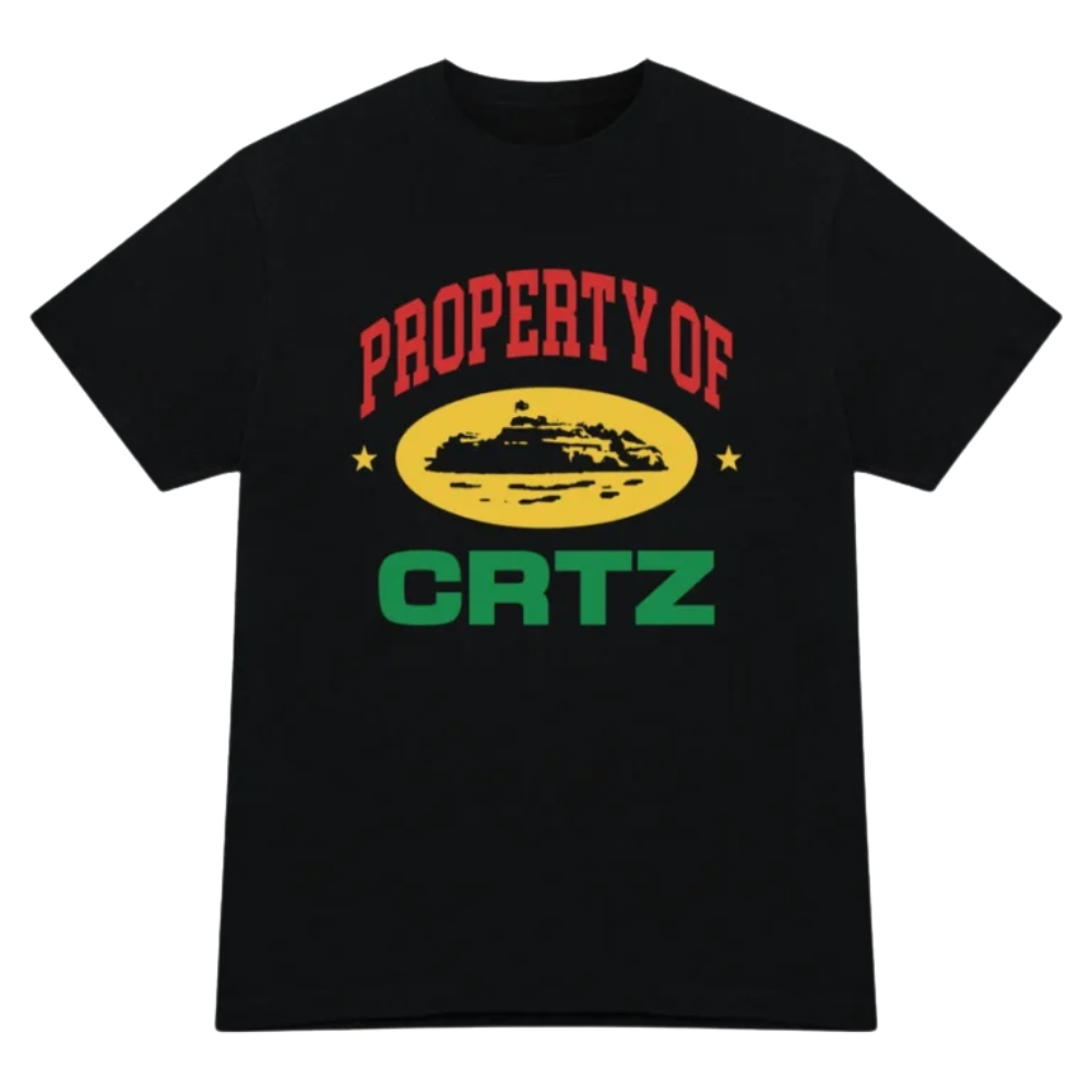 Corteiz Property Of Crtz Carni T-shirt Black