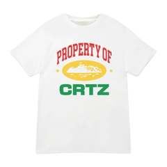 Corteiz Property Of Crtz Carni T-shirt White