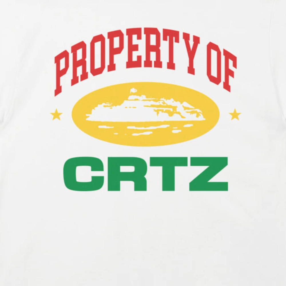 Corteiz Property Of Crtz Carni T-shirt White