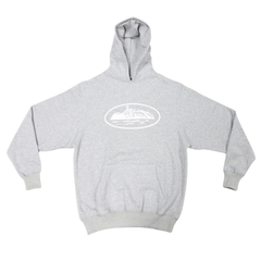 Corteiz Alcatraz Hoodie Grey