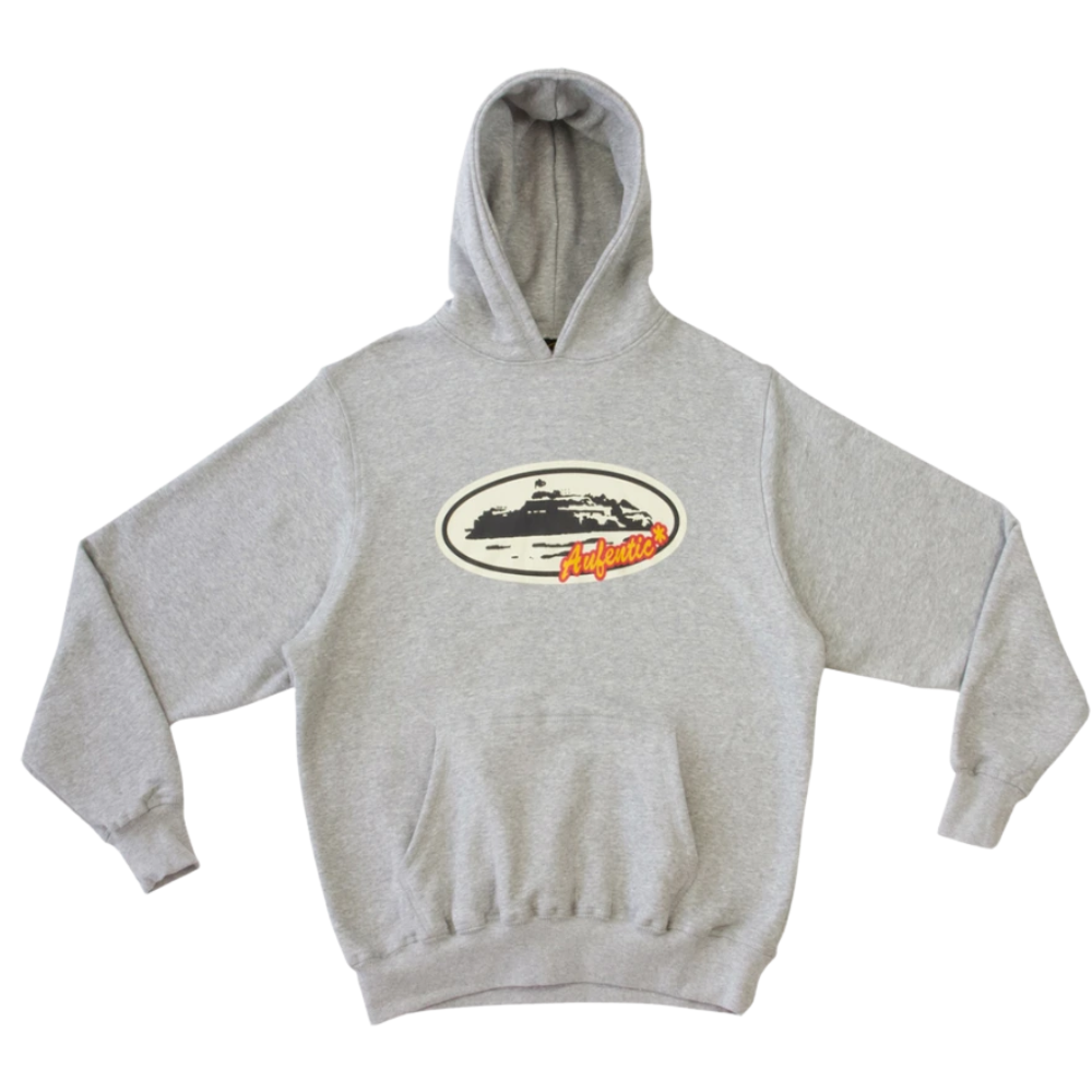 Corteiz Aufentic Hoodie Grey