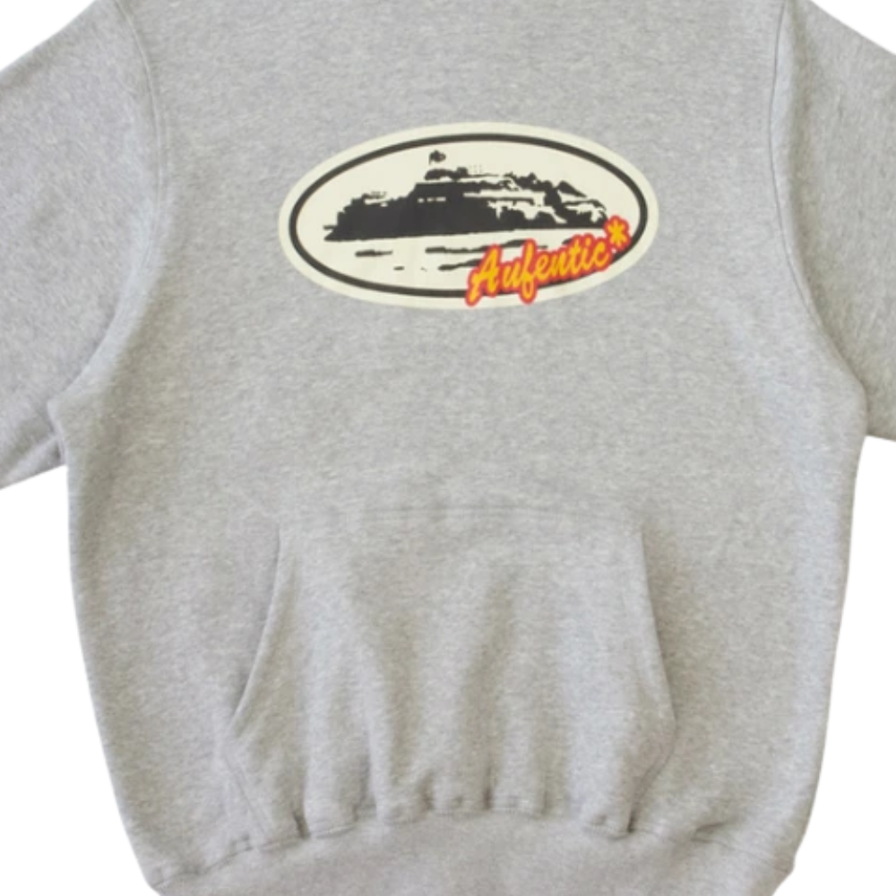 Corteiz Aufentic Hoodie Grey