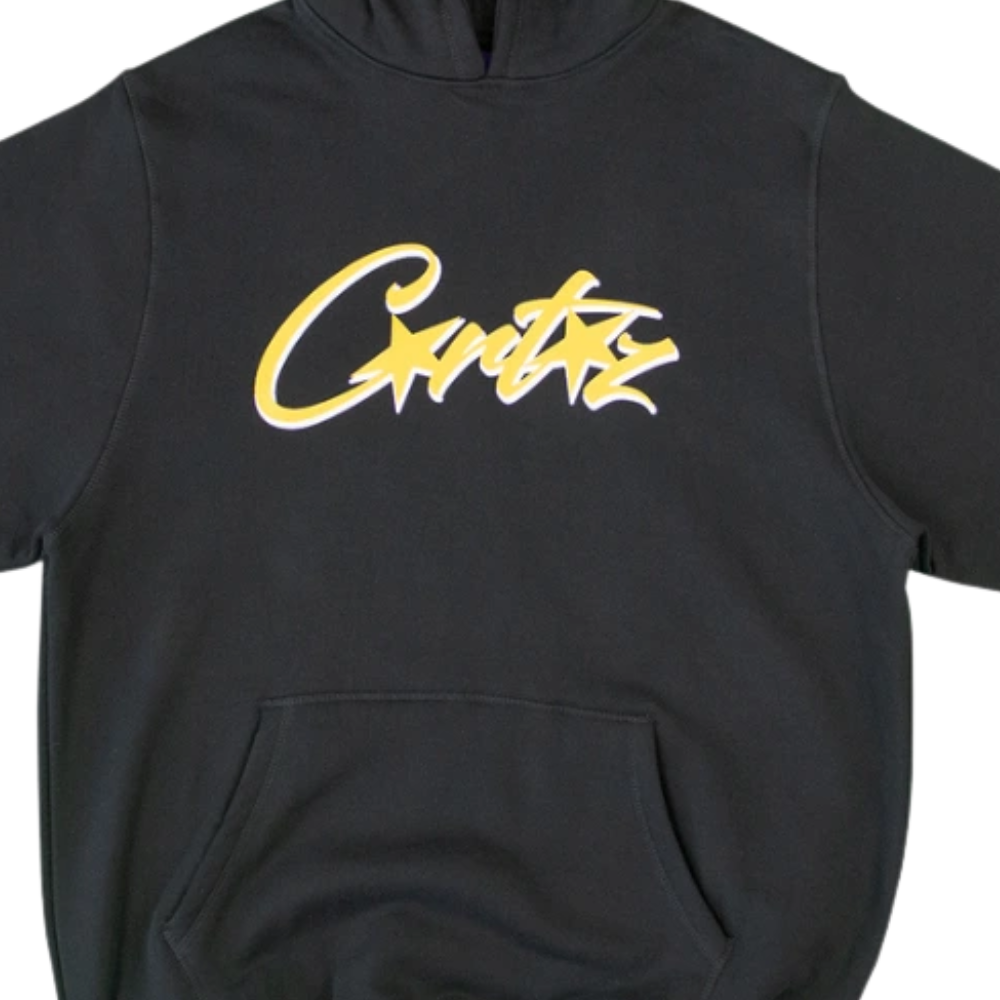 Corteiz Allstarz Hoodie Black