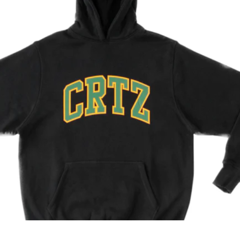 Corteiz Dropout Hoodie Black