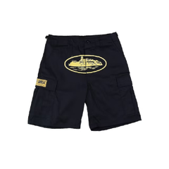 Corteiz Spring Shorts Black/Yellow