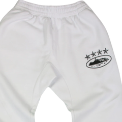 Corteiz 4Starz Alcatraz Sweatpants White