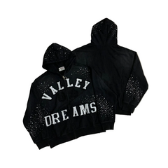 Vale Forever Rhinestone Chenille Hoodie